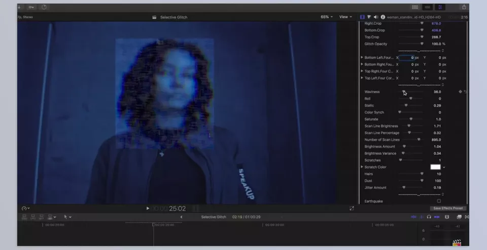 Selective Glitch Effect Final Cut Pro - The glitch is only where you want—precision meets creativity!