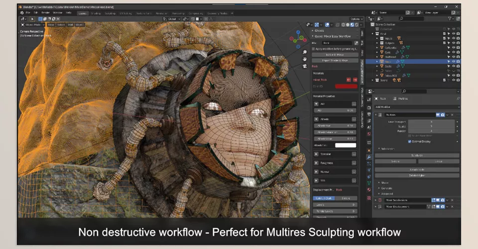 Blender - PBR Bridge - Edit models and textures freely without breaking your setup.