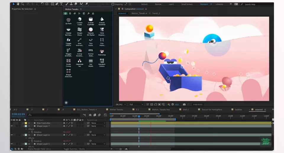 Motion Tweaks - Speed up your animation with simple, efficient tools.