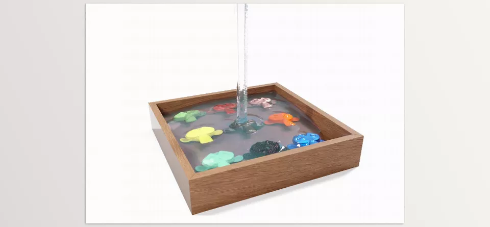 Blender - Sanctus Liquid Works - Powerful Geometry Nodes generators for realistic liquid details in one click.