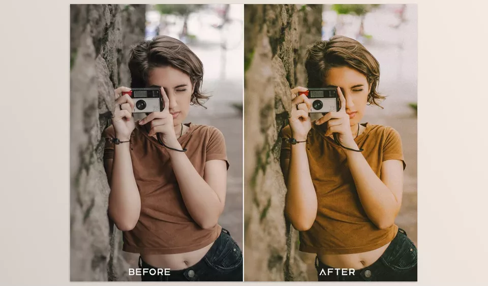 Presets.io - Kodak Portra Preset Collection - Capture timeless beauty with a soft, vintage feel in every shot, transforming your portraits into classic works of art.