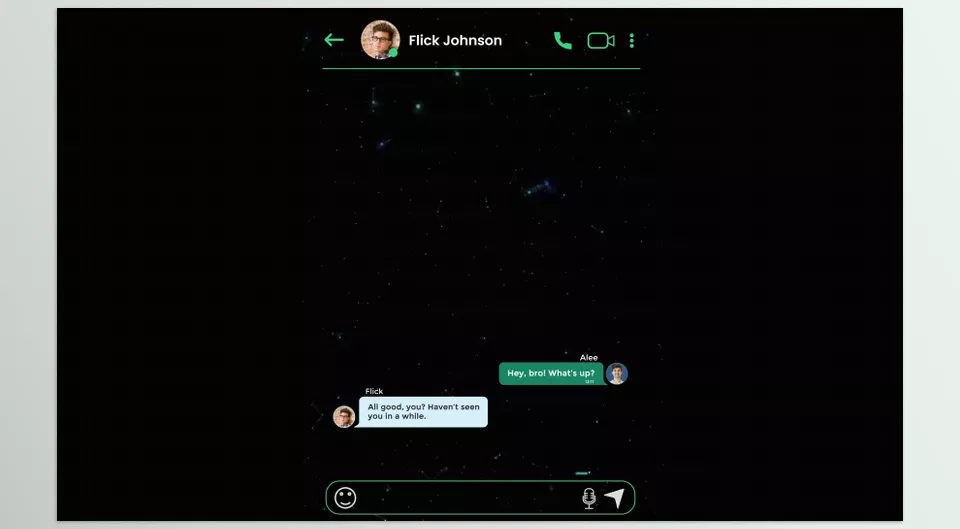 Videohive - Text Messages - A sleek and modern video layout with clear text and media placeholders.