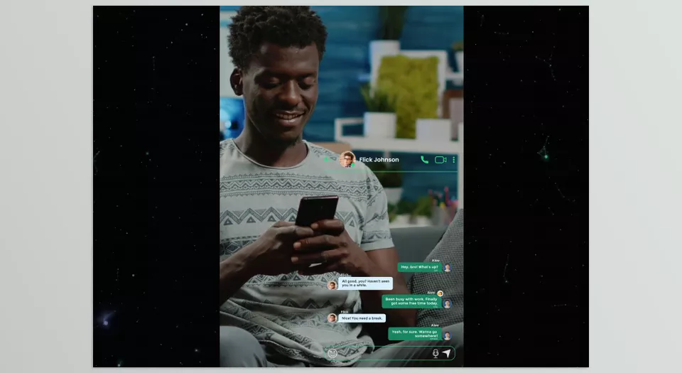 Videohive - Text Messages - High-resolution output preview showcasing a customizable, professional video template.