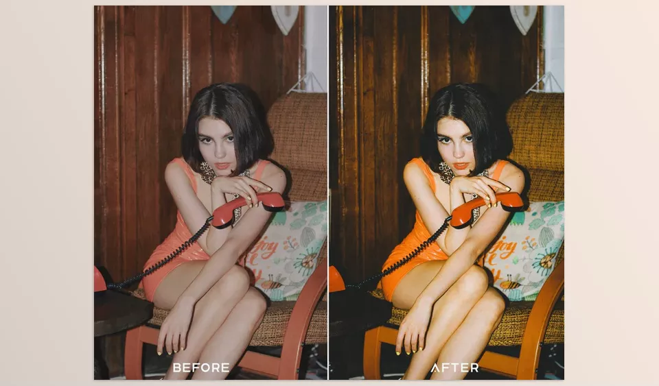 Flash Preset Collection - Instantly elevate your portraits with a vibrant, high-contrast look that grabs attention.