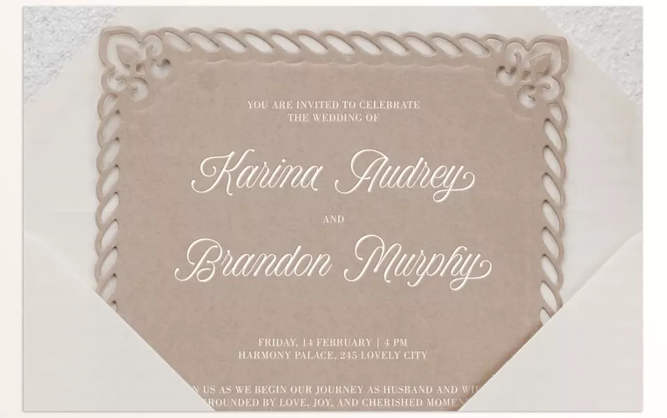 Winter Rhapsody Calligraphy Font - A graceful script that turns every word into a romantic gesture.
