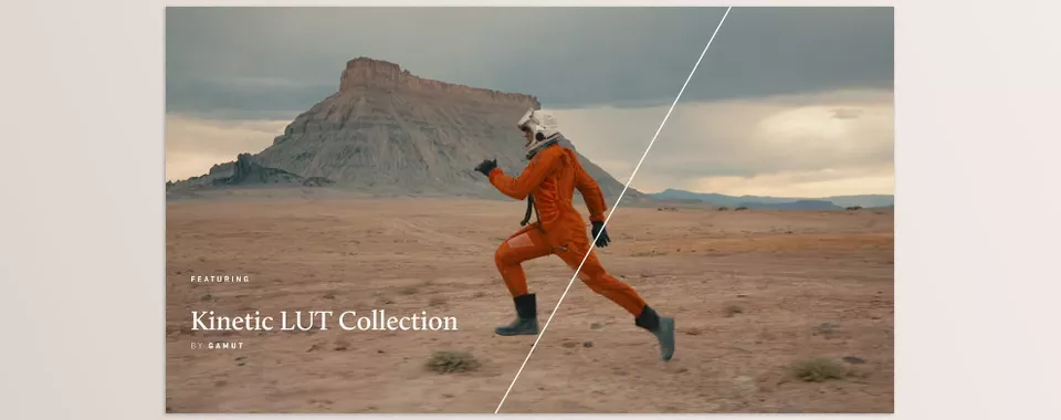 Gamut - Kinetic - Bring a timeless, nostalgic touch to your visuals, creating bold and captivating looks that stand out on screen.