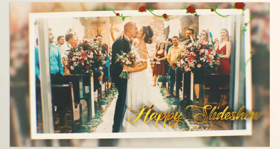 Videohive - Wedding Slideshow - Create stunning videos with ease, customize every detail, and enjoy seamless edits with no plugin requirements.