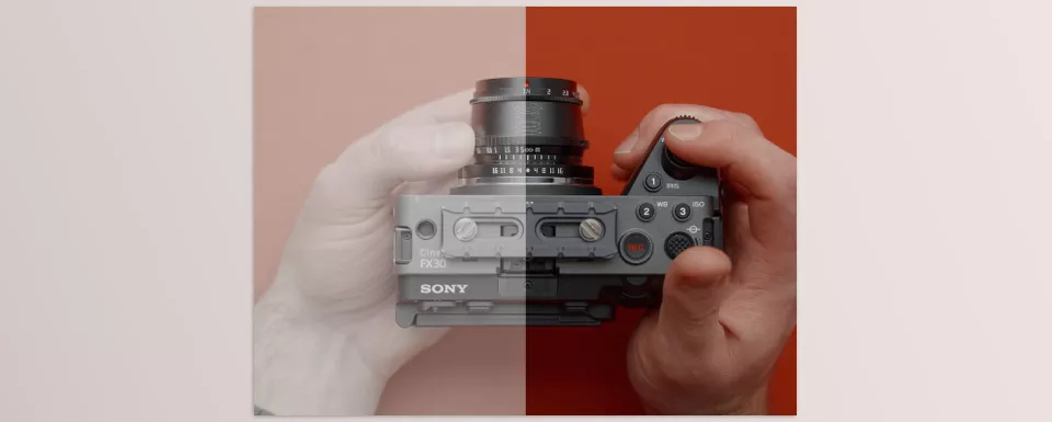Sony S Log3 Pike LUT Pack - A side-by-side comparison showing improved skin tones and natural color correction using the LUT pack.