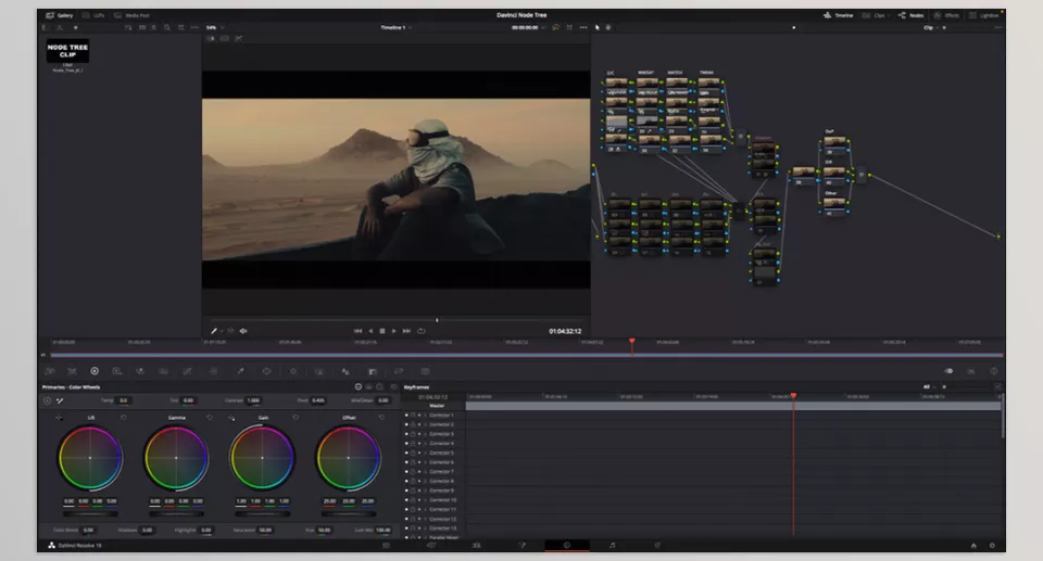 JustKay Davinci Node Structure - Speed up your color grading with a professional node structure designed to enhance your workflow and deliver high-quality results in no time.