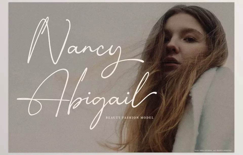 Defraney Handwritten Signature Font - Elevate your designs with elegance and charm.