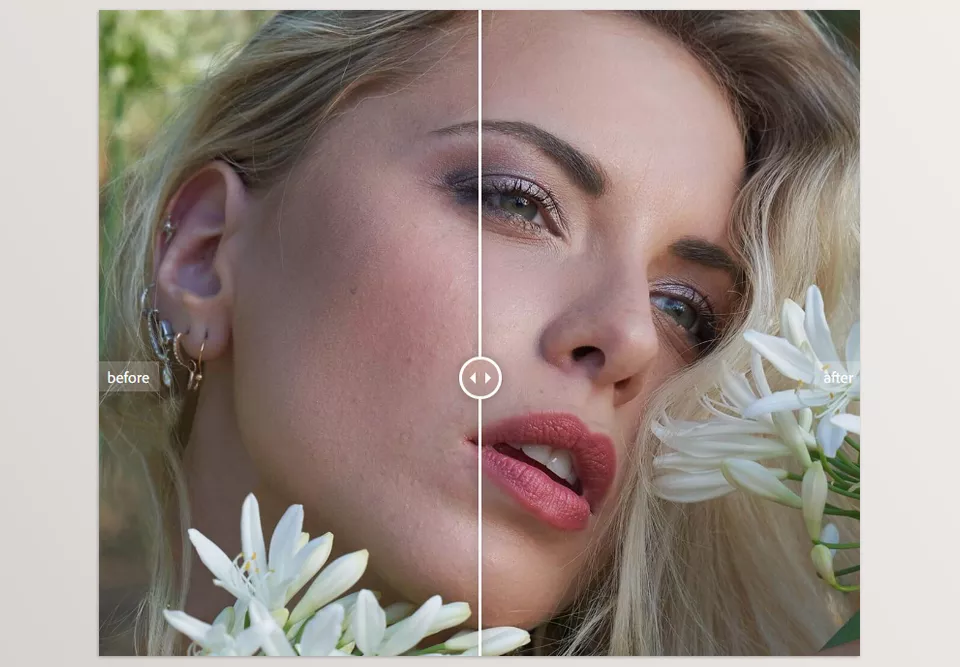 Infinite Skin - It ensures your images maintain their natural beauty while requiring less time for retouching.
