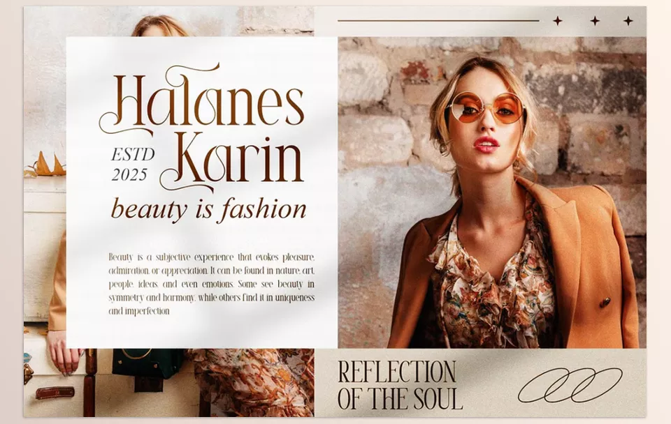 Ronova Modern Serif Font - Best suited for developing lasting and elegant branding.