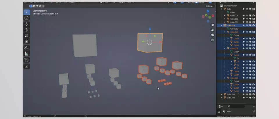 Hierarchy Viewport Selection - Manual tedious selection processes can be eliminated, enhancing the creative processes.