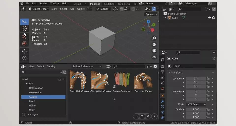  Zen Dock - Flexibly manage your windows in Blender without any hassle.