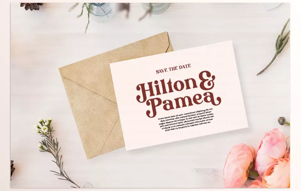 Drigha Stylish Serif Font - Suits contemporary styles, as well as those influenced by retro and classical aesthetic.