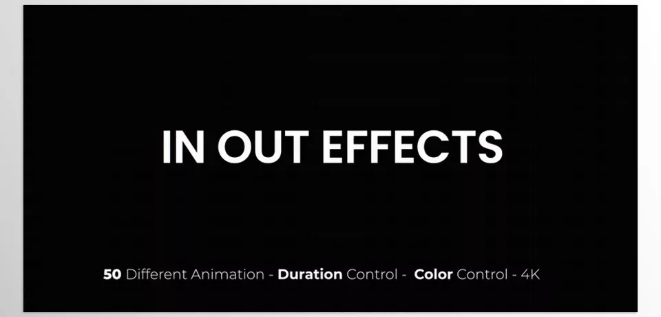 Videohive - Text Animation Pack - These give a short yet effective overview of whatever animations can be used.