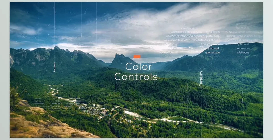 Videohive - Cinematic Slideshow - High-quality presentations are made with customizable templates.