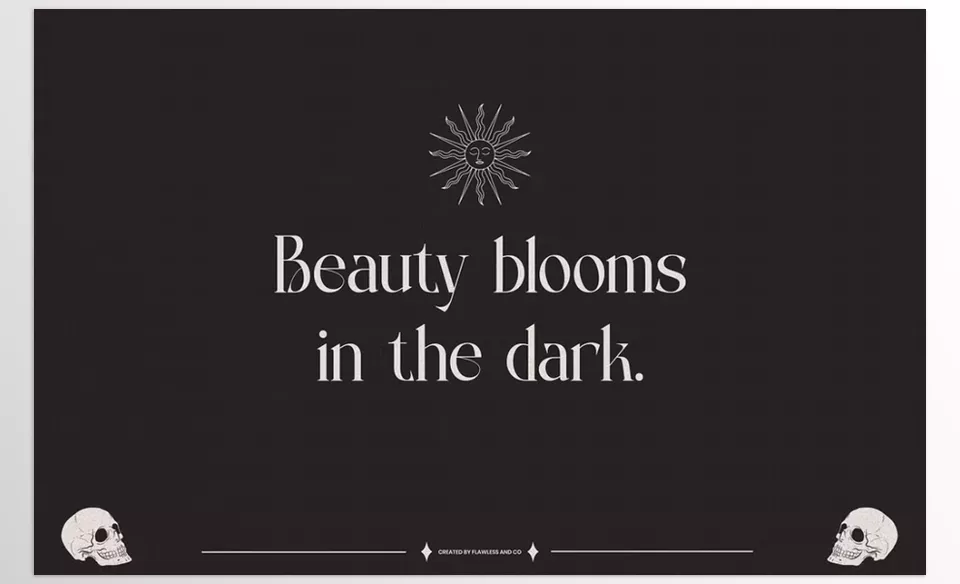 Gundoova Blackletter Serif Font - Striking type that no one can miss masters the medieval artistic spell literally.