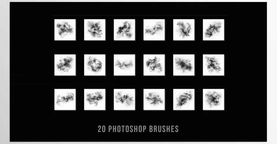 Creative Market - Realistic smoke photoshop brushes - Instantly give a whole new life and dimension to your designs easily.