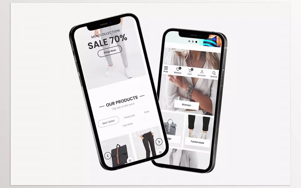Phone Mockup Presentation - Modular structure