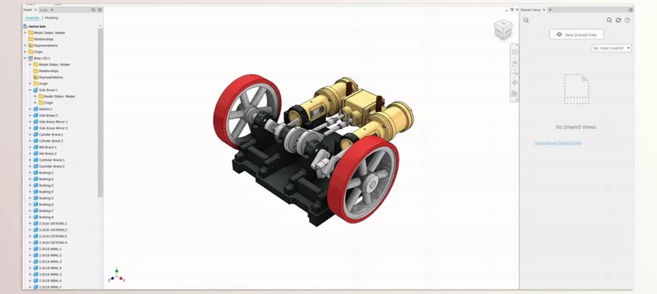 Inventor - Integrated tools for machine design, sheet metal, frame, design, tube and pipe, cable and harness, and more.