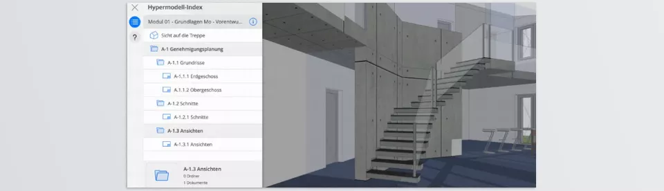 Archicad - Add project or component information at any time in the further phases.