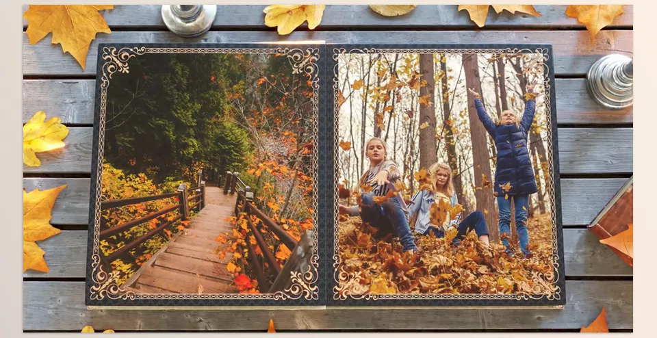 Elegant Vintage Autumn Slideshow - use it to showcase your memories and warm autumn moments.