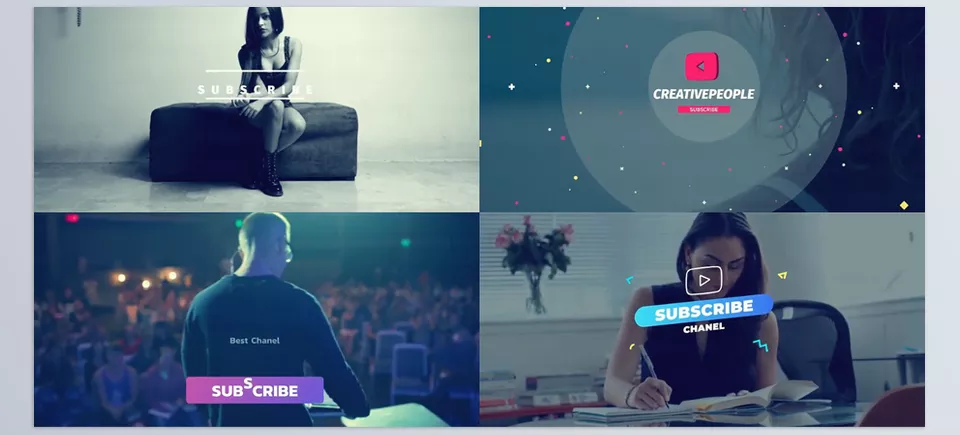 Youtube Pack Transitions - Every YouTuber aspires to achieve the golden play button, a symbol of reaching one million subscribers. With this product, that dream is now within your reach!