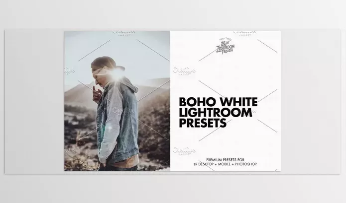 Creative Market – Lightroom Presets Boho White Download 6636514