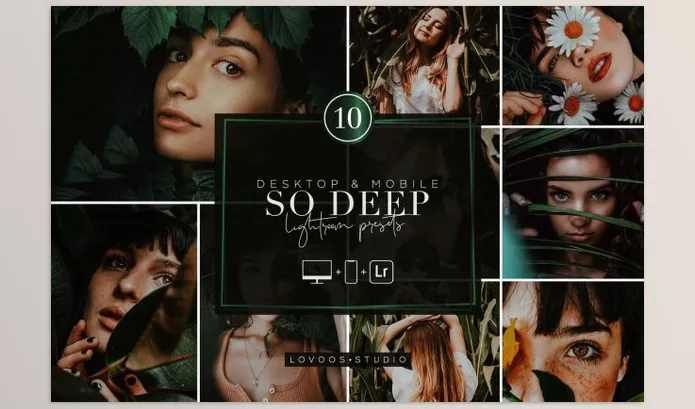 Creative Market – SO DEEP Lightroom Presets Download 6125143 (Mob, Desk)