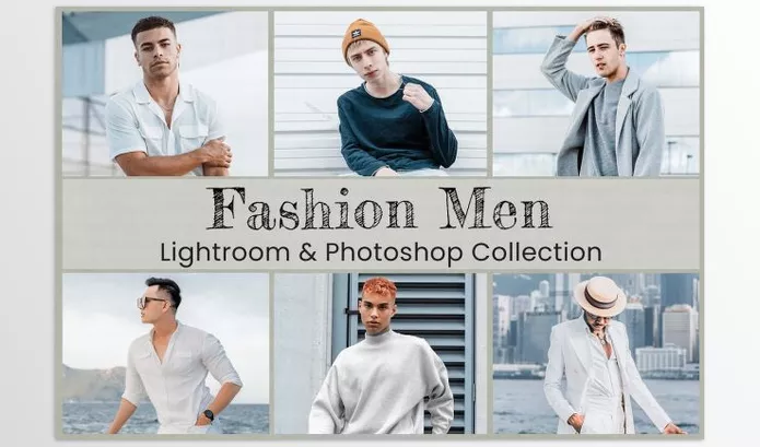 Creative Market – Fashion Men Lightroom Photoshop LUTs Download 6489979 (Mob, Desk)