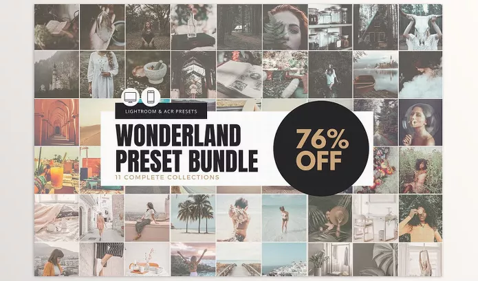 Creative Market – The Wonderland Preset Bundle Download 6333332