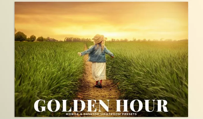 Creative Market – Golden Hour Lightroom Presets Download 3504331 (Mob, Desk)