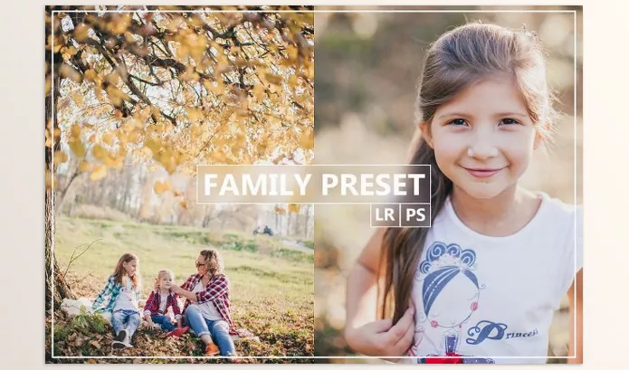 Creative Market – FAMILY Lightroom Photoshop Preset Download 3495813