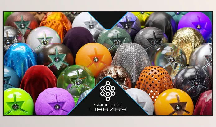 Blender – Sanctus Library Download v3.3.0 (Procedural Materials)