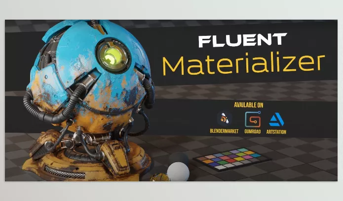 Blender – Fluent Materializer Download v1.9.3 (Material Tool Suite)