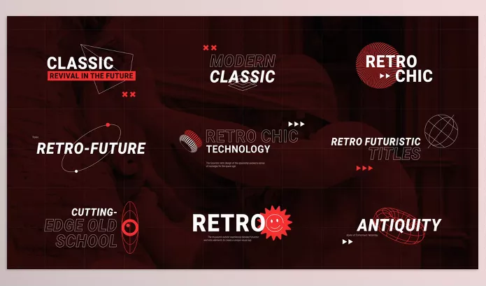 Videohive – Retro Futuristic Titles Download 49207122