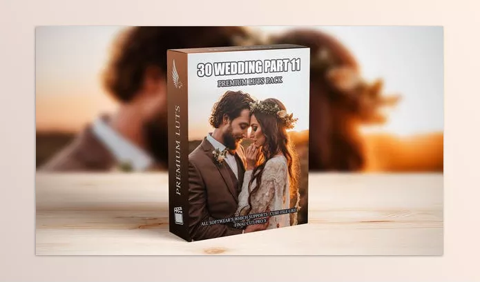 Videohive – Best Cinematic LUTs for Wedding Videos Download 50111355 (30 Pro-Level Presets for Videographers)