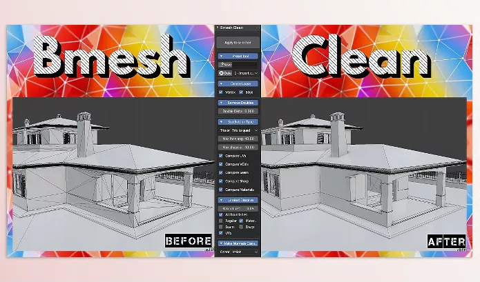 Blender – Bmesh Clean Addon Download v1.1.203