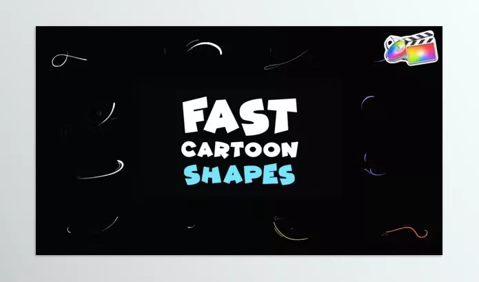 Videohive – Fast Cartoon Shapes FCPX Download 50807193