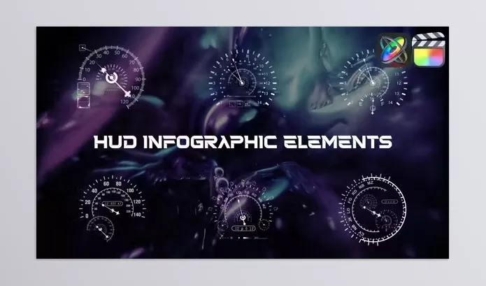 Videohive – HUD Infographic Elements for FCPX Download 50824484
