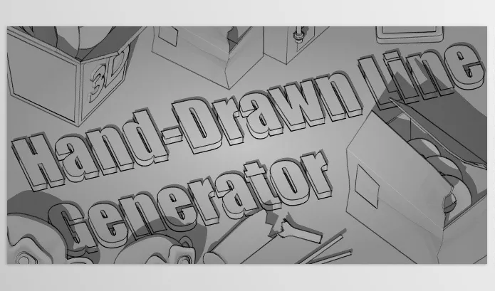 Blender – Hand Drawn Line Generator Download v2.8