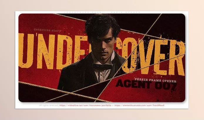 Videohive – Undercover Agent Media Opener Download 51380450