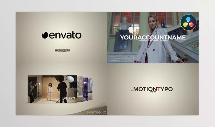 Videohive – Motion Typo for DaVinci Resolve Download 47408998