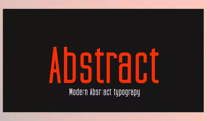 Videohive – Abstract Typo Download 52879868