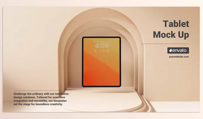 Videohive – Tablet Pad Mock Up for Premiere Pro Download 53328493