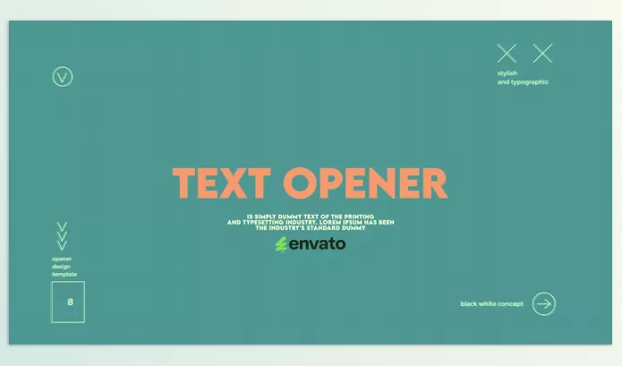 Videohive – Text Opener Download 53405617