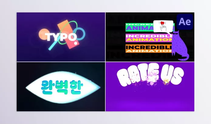 Videohive – Digital Art Typography for After Effects Download 53578706