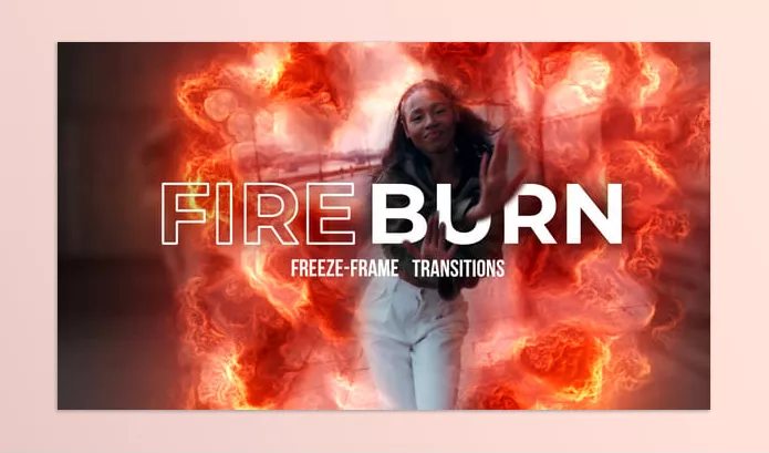 Videohive – Fire Burn Transitions Download 52724662
