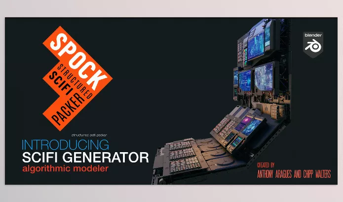Blender – Spock Structured Scifi Packer Download v1.1.1